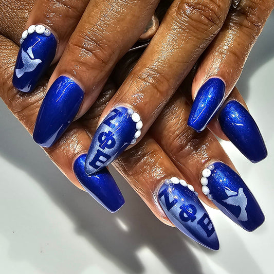 Greek Letter SVG Stencil Files for Nails | DIY Airbrush Stencils for Nail Techs (Cricut & Silhouette) Glam Goodies