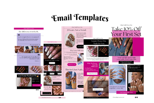 Press On Nail Business Course Black Friday Glam Goodies