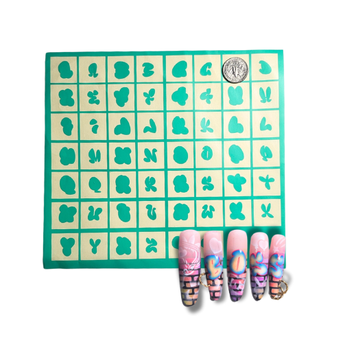 Bubble Letter Stencils Glam Goodies Bubble Letter Stencils Glam Goodies