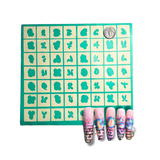 Bubble Letter Stencils Glam Goodies Bubble Letter Stencils Glam Goodies