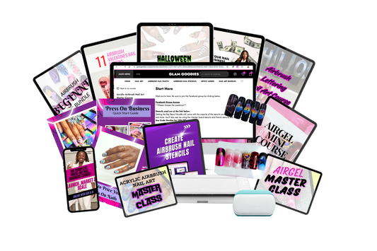 The Nail Tech Digital Vault – 12 Months of Access for OG Nail Hustlers Ready to Grow Their Nail Business Glam Goodies