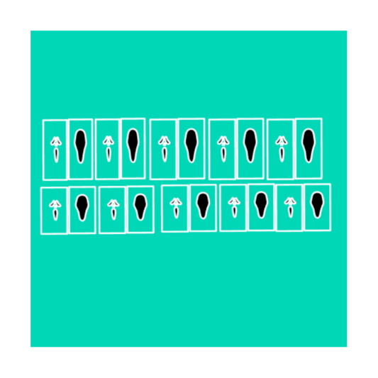 Scream Ghost Face Airbrush Nail Stencil Set – 20-Piece Reusable Horror Nail Art Stencils Glam Goodies