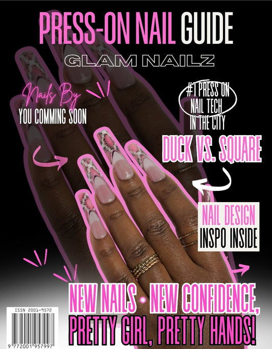 Press-On Nail Course with Gel Tips – Master the Art of Long-Lasting, Salon-Quality Press-Ons! Glam Goodies