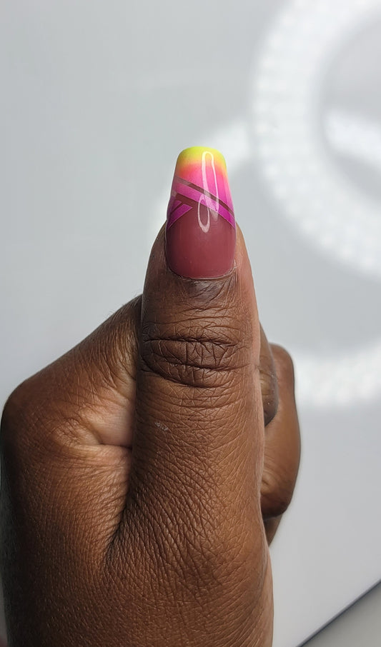 Asymmetric Line French Glam Goodies