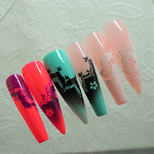 Lace Stencil Pack Glam Goodies