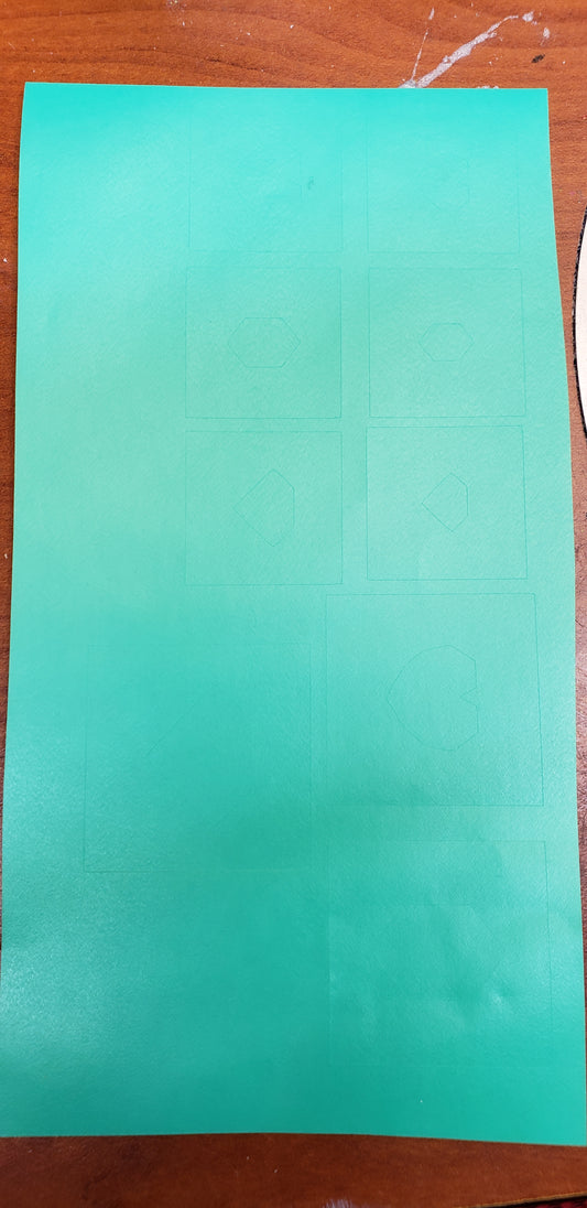 Create Your Own Airbrush Nail Art Stencils & 3 Sheets of Masking Glam Goodies