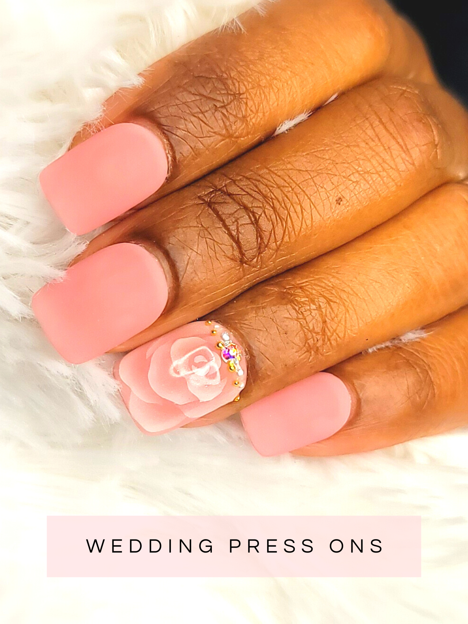 Bridal Press On Nails