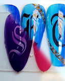 New English Lettering Glam Goodies