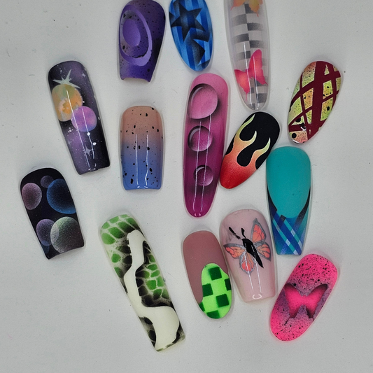 Acrylic Airbrush Paint Nail Art Master Course Glam Goodies