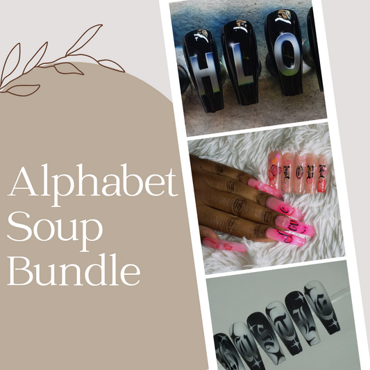 Alphabet Soup with Class Glam Goodies
