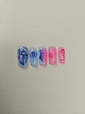 Baby Love Nail Art Stencil Pack – 29 Baby Shower & Gender Reveal Airbrush Nail Stencils Glam Goodies