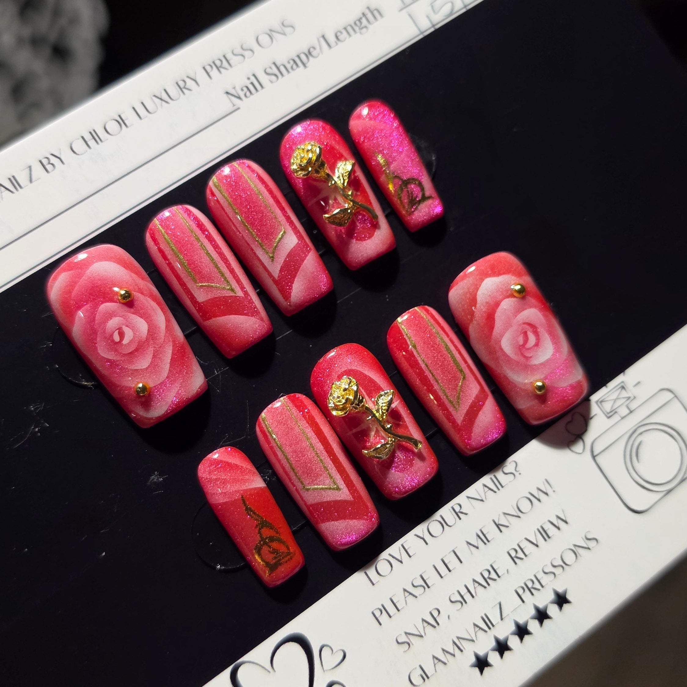 The Lowrider Suite: 2 Piece Airbrush Stencil Glam Goodies