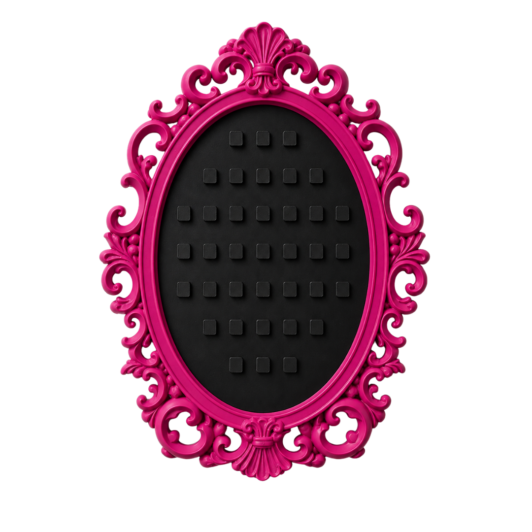 Luxury Scrollwork Nail Art Display Frame
Showcase 37 Nails/Works of Art Glam Goodies