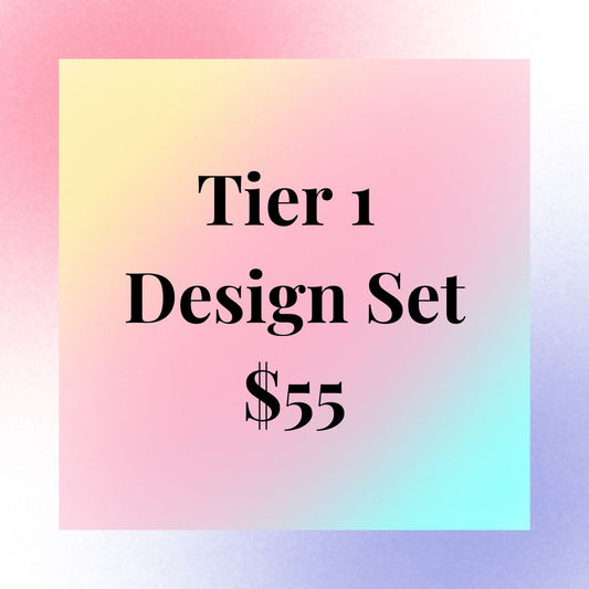 Tier 1 Nail Art Set Glam Goodies