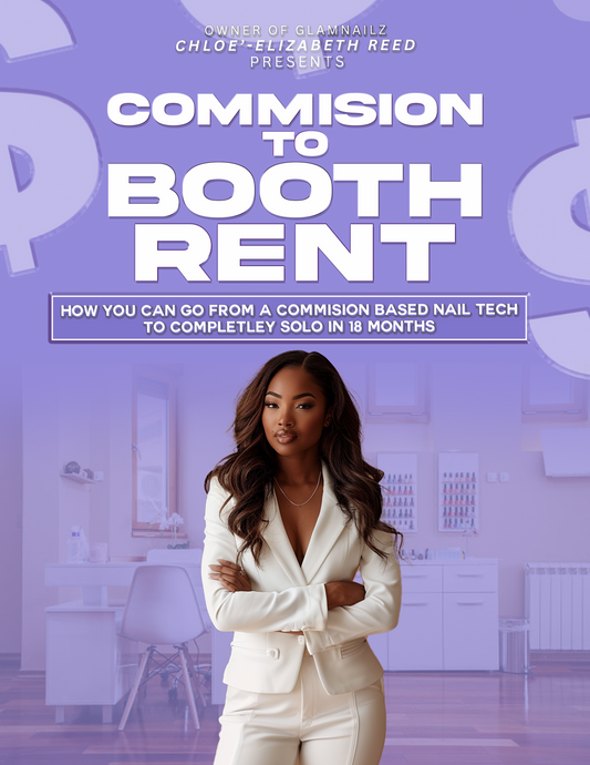 Commission to Booth Rent in 18 Months (Download) Black Friday Glam Goodies