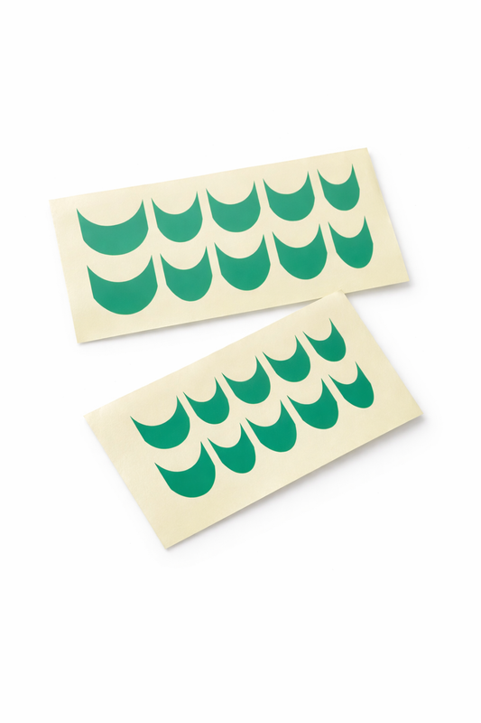 French nail airbrush stencils pack Glam Goodies