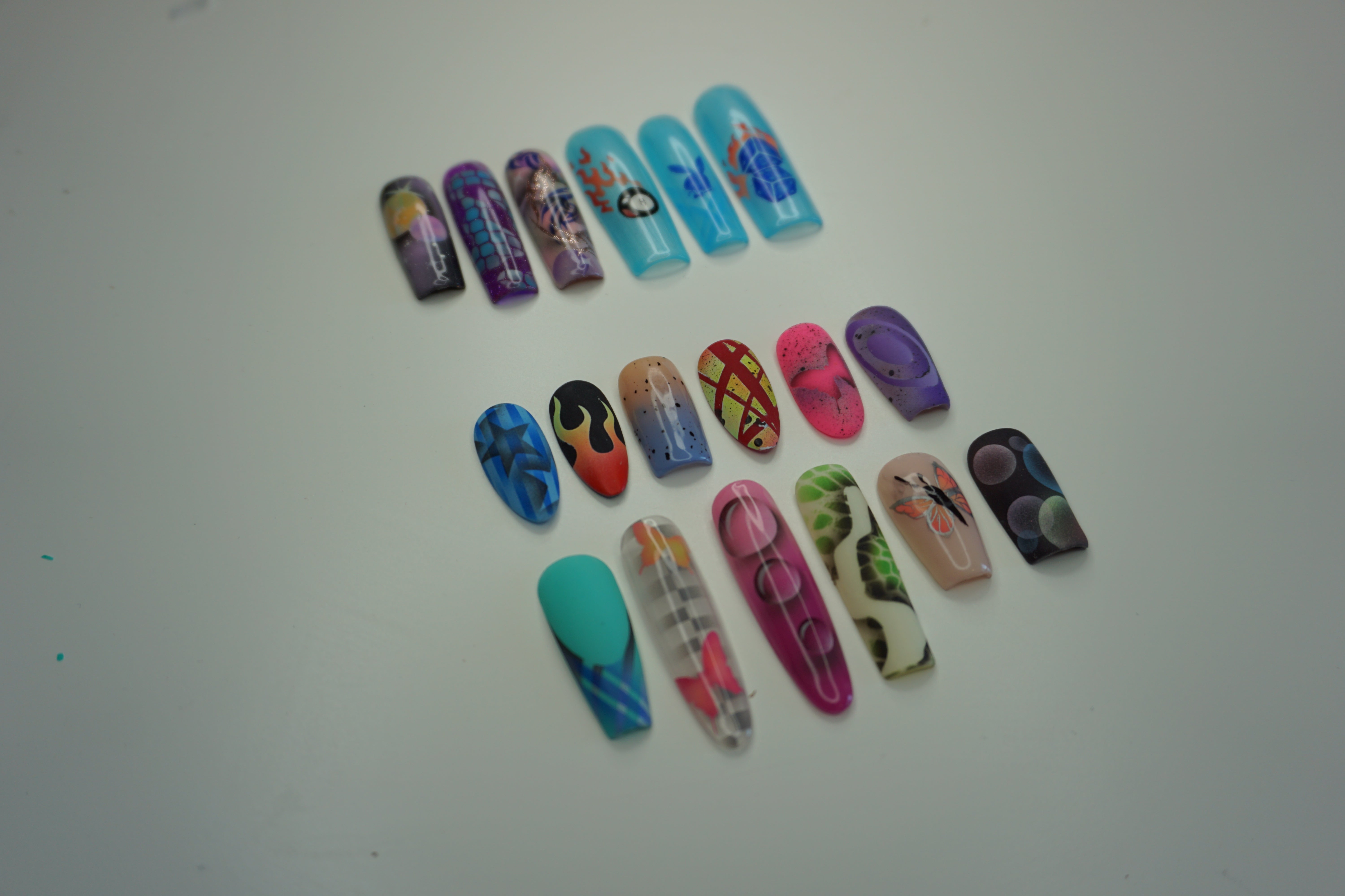 Beginner Airbrush Course Stencil Pack Glam Goodies