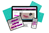 Airbrush Lettering Nail Art Course & Letter Stencils Glam Goodies