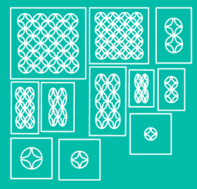 Geometric Petal Airbrush Nail Stencil Glam Goodies