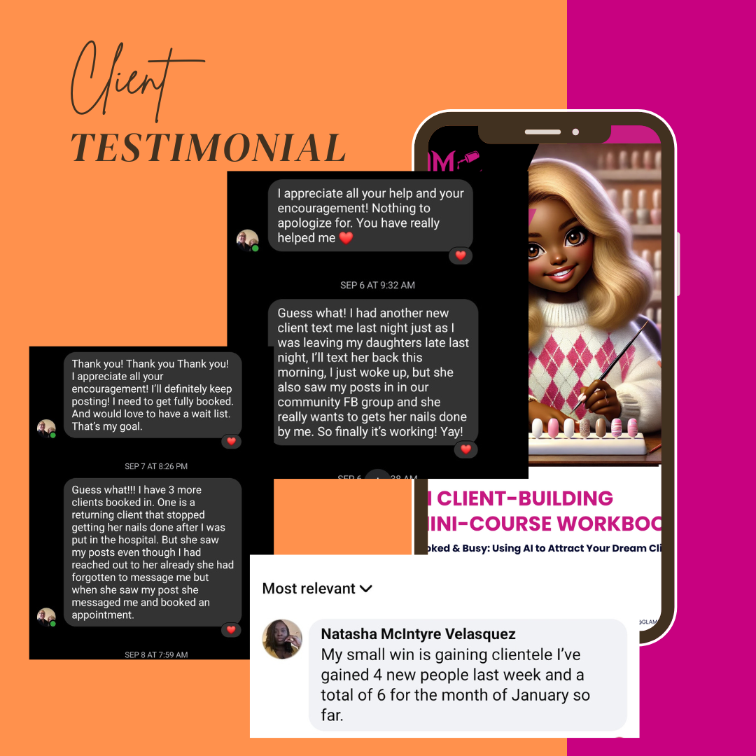 ✨ AI Client-Building Course for Nail Techs Glam Goodies