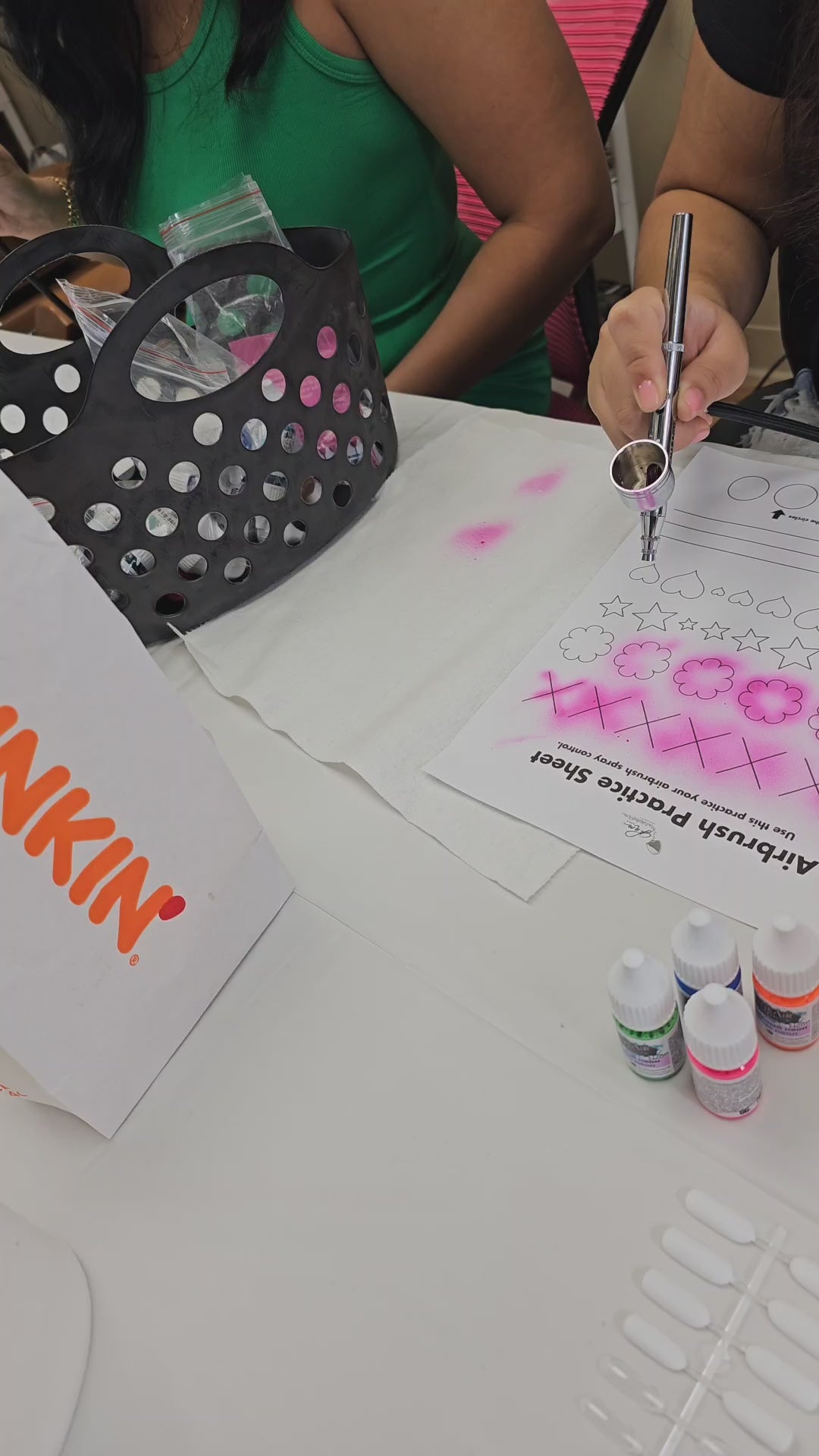 Airbrush Nail Art Class (In-Person) By Appointment Typically on a