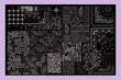 Externail "Paisley & Plaid" XL Stamping Plate – 4x6 Professional Bandana Print Plate Glam Goodies