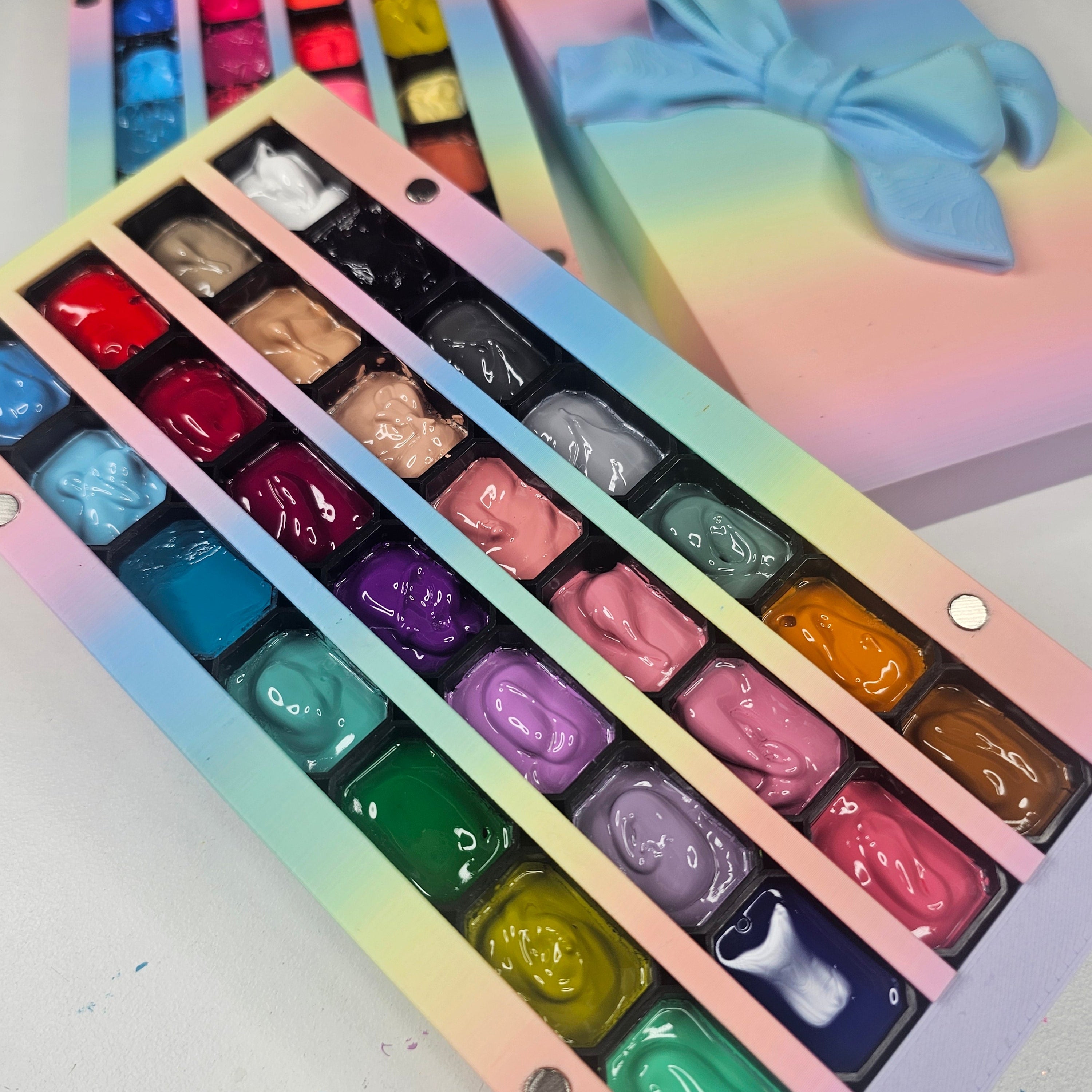 Pat Gel Holder System — STL File + Print Ready Guide + Commercial License Glam Goodies