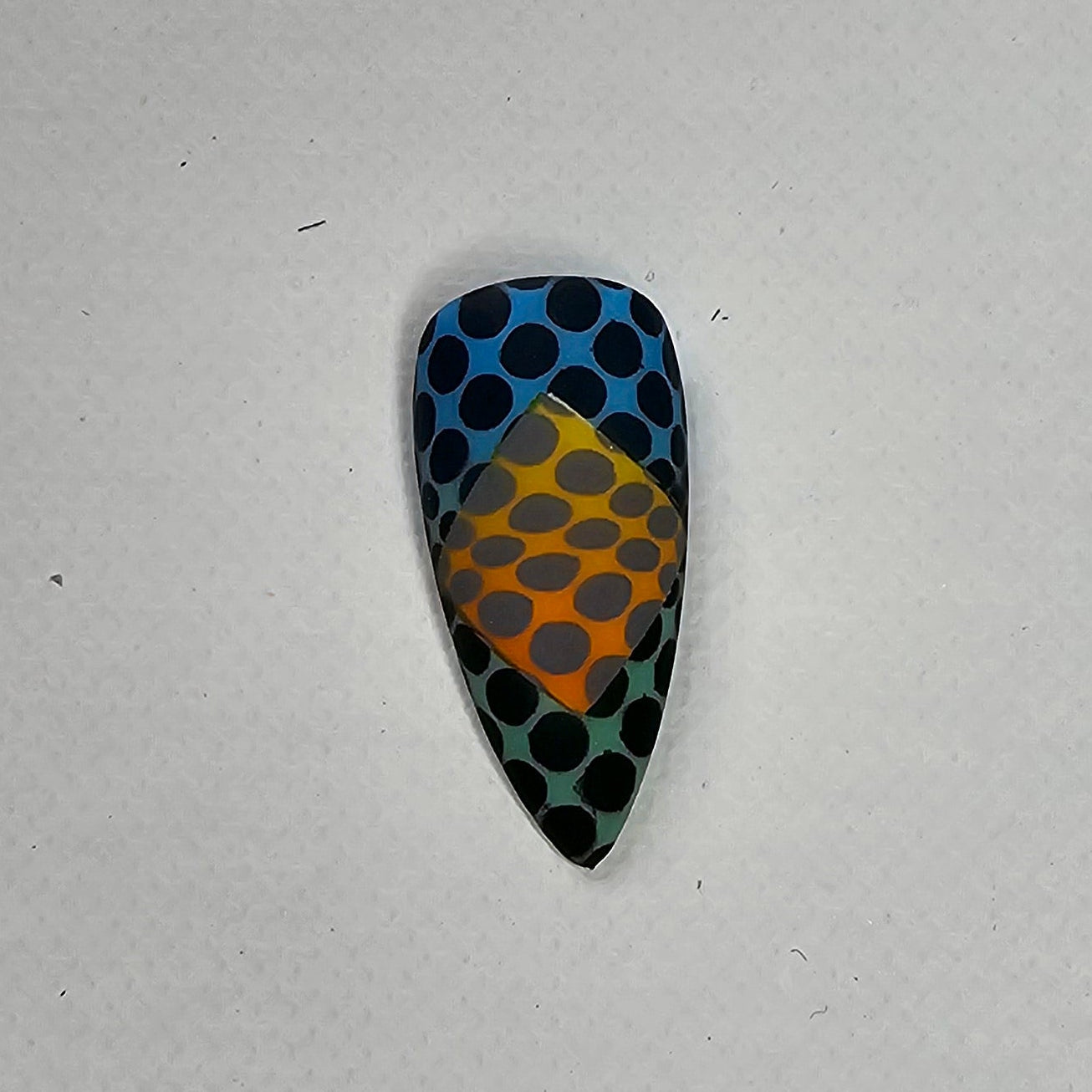 Dot Matrix Luxe – Geometric Color Block Dot Nail Art Stencil Pack Glam Goodies