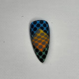 Dot Matrix Luxe – Geometric Color Block Dot Nail Art Stencil Pack Glam Goodies
