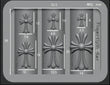 Baroque Fleur-de-Lis Cross Silicone Mold – FingertipWorker 3D Designer Jewelry Charm Creator Glam Goodies