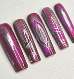 The Lowrider Suite: 4-Piece Airbrush Stencil & Metallic Pinstripe Bundle Glam Goodies