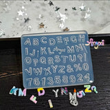 Anyxi 3D Puffy Balloon Alphabet Mold – Y2K Bubble Letters & Numbers Silicone Nail Art Creator Glam Goodies