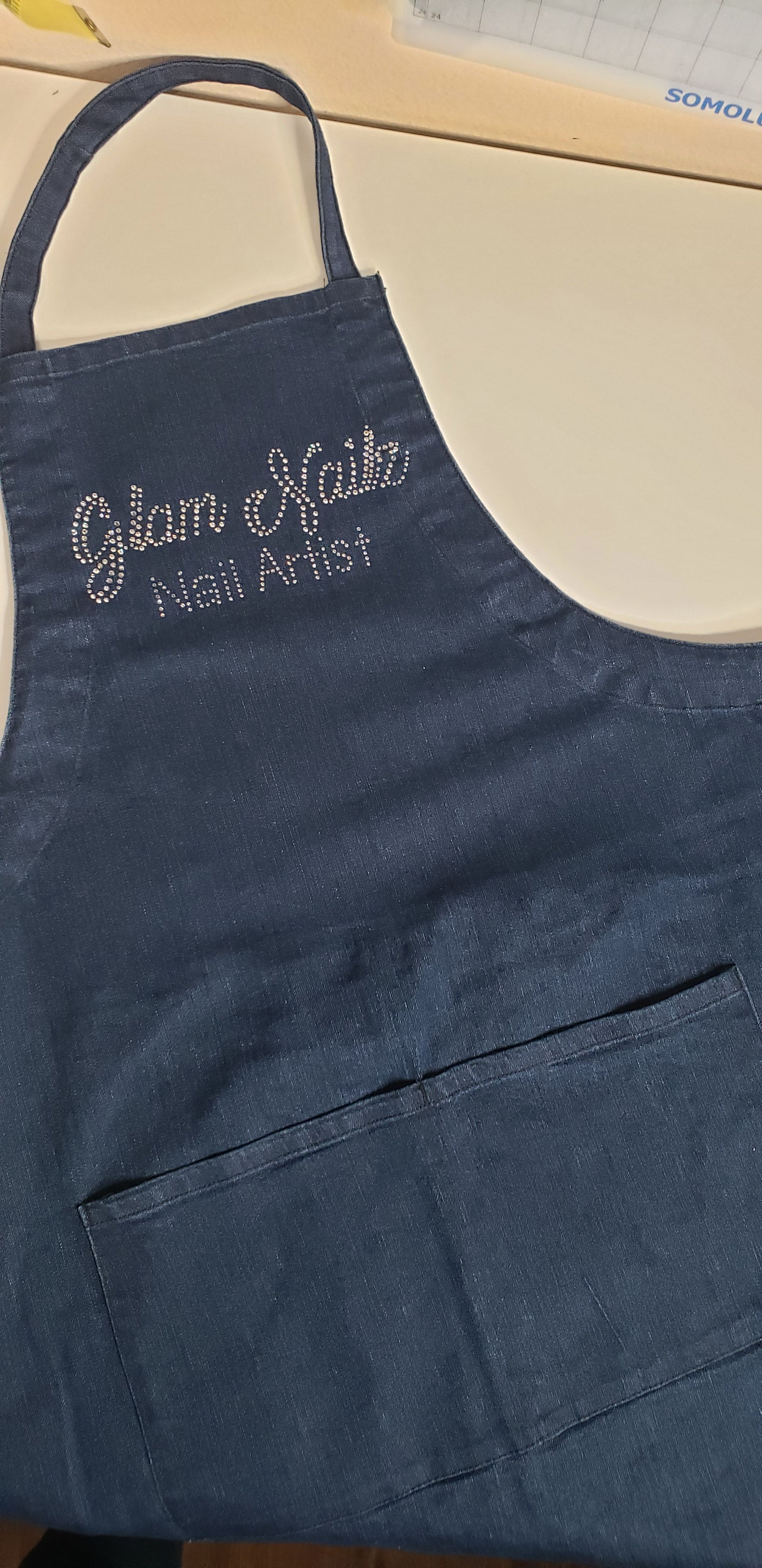 Bling Script Apron Glam Goodies