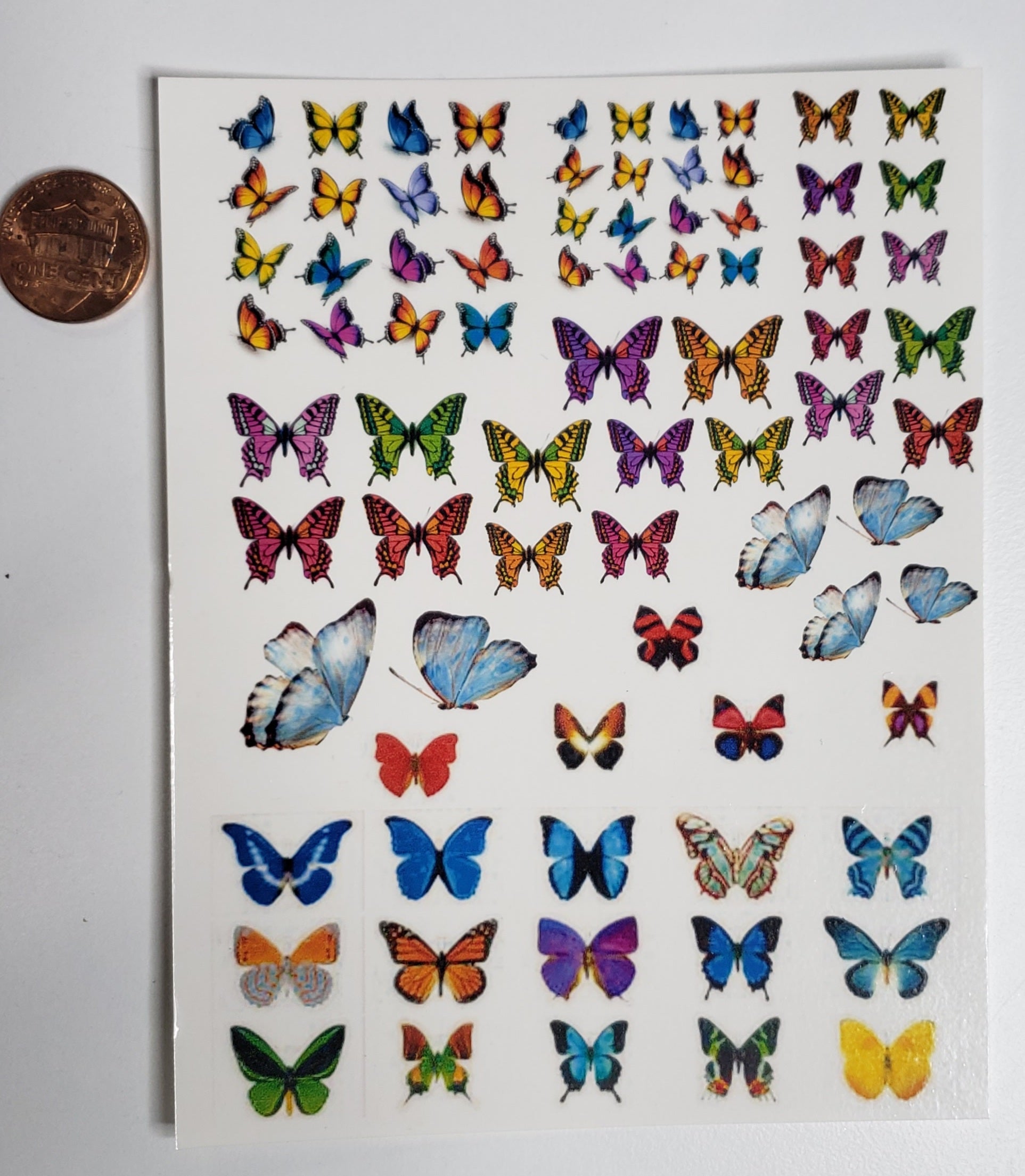Butterfly Waterslide Nail Decals Glam Goodies