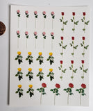 Rose Decals Glam Goodies