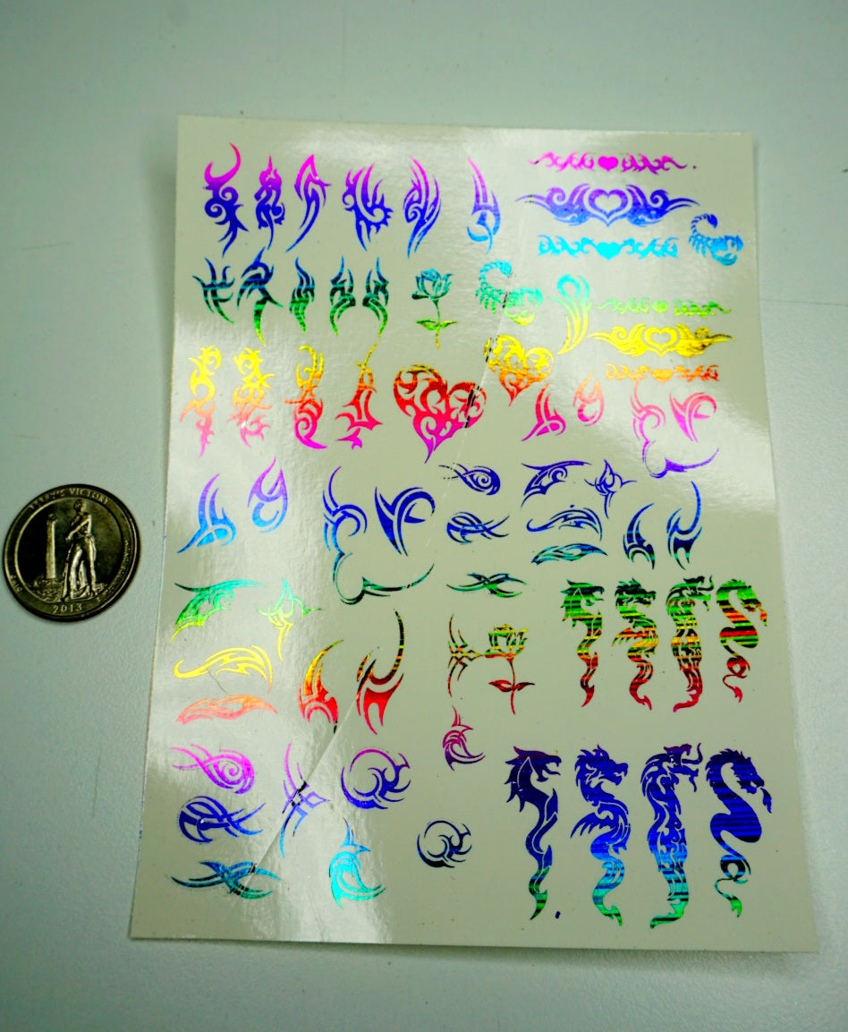 Tattoo Design Waterslide Decals Glam Goodies
