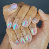 Iridescent Nail Film Glam Goodies