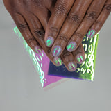 Iridescent Nail Film Glam Goodies