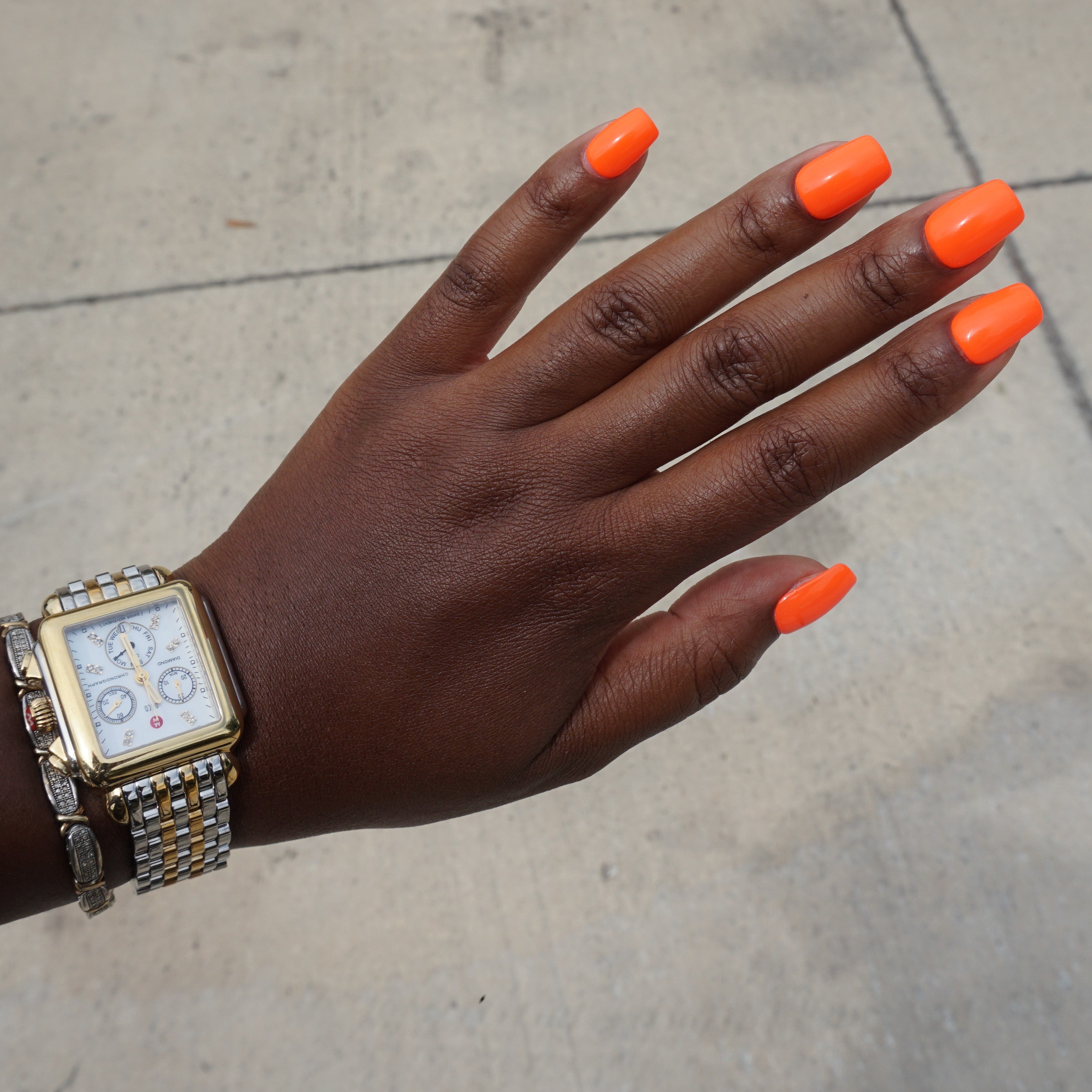 Neon Orange Glam Goodies