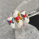 Ombre Butterflies Glam Goodies