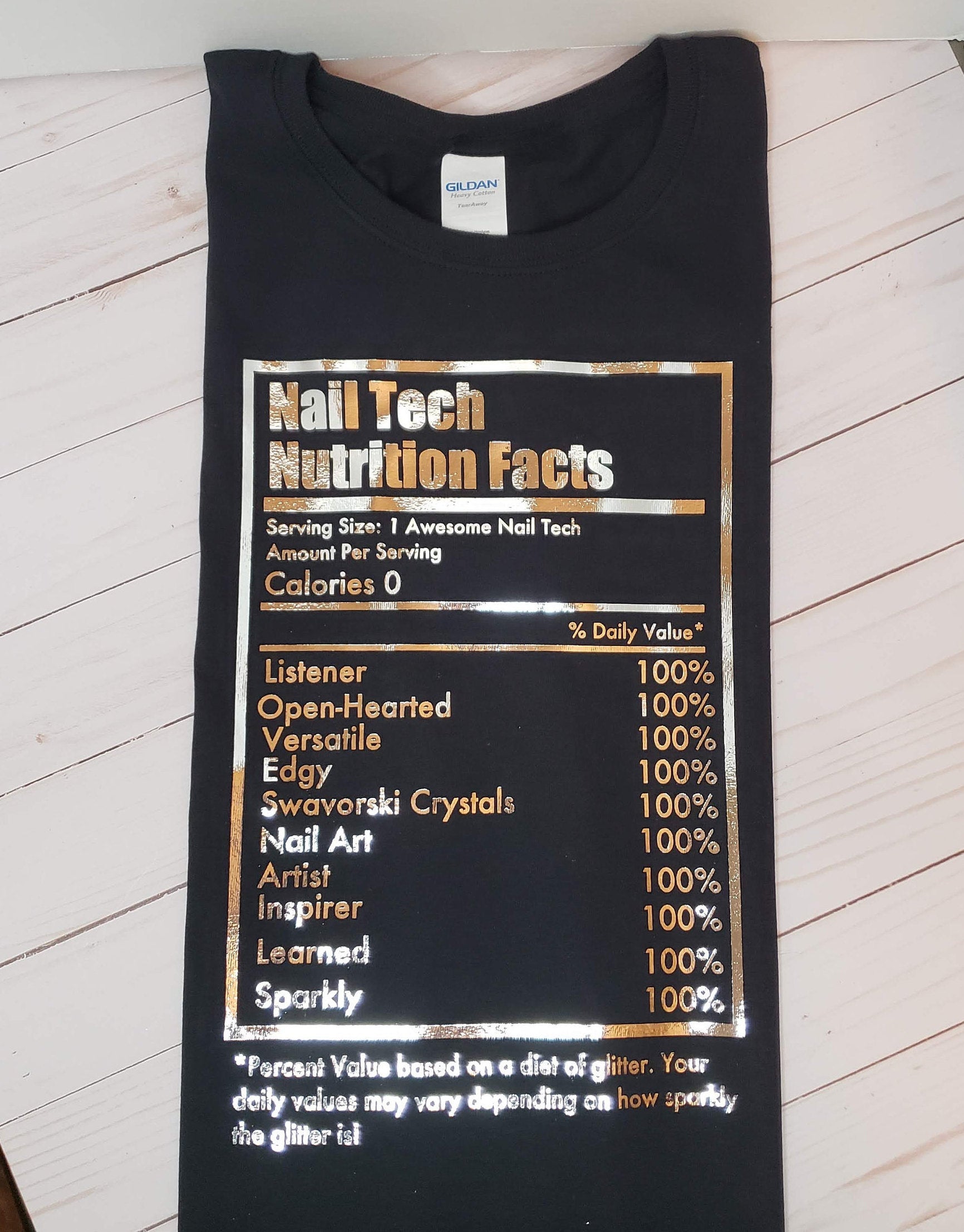 Nail Tech Nutrition Facts Glam Goodies