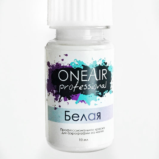 One Air Professional Nail Paint White & Black Duo Glam Goodies